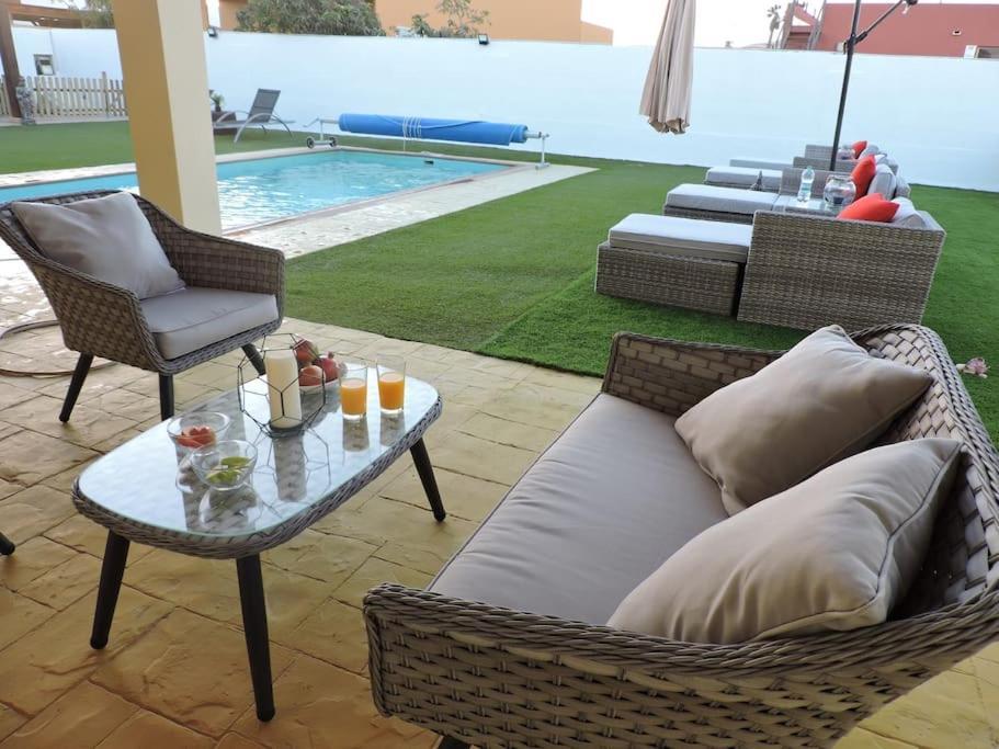 Villa Ventura - Piscina Climatizada & Aire Acondicionado Caleta De Fuste Exterior foto